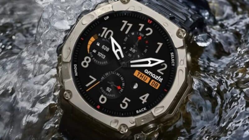 Amazfit T-Rex Ultra 2 update adds Battery Manager flashlight tracking and rowing machine support