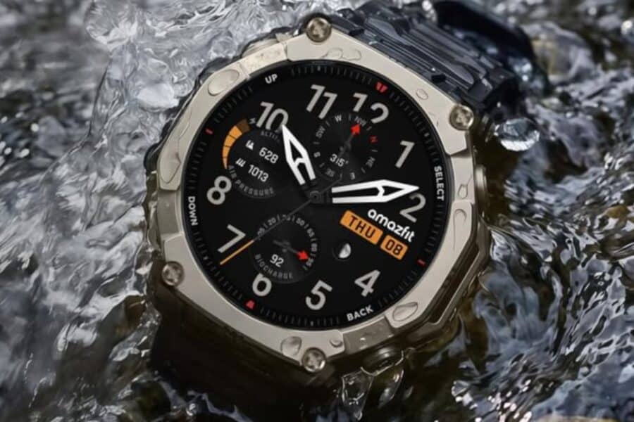 Amazfit T-Rex Ultra 2 update adds Battery Manager flashlight tracking and rowing machine support