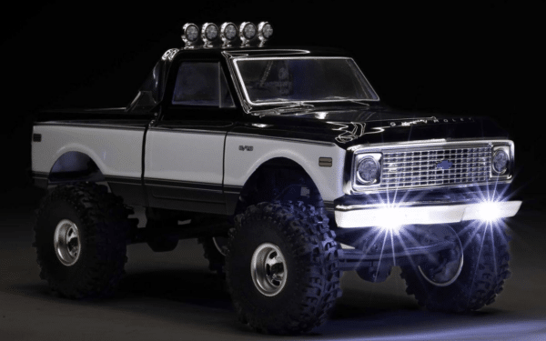 Axial SCX24 Chevy C10 lands May 6: Modular grille swaps and oil shocks aim to make this 1/24 RC crawler more capable