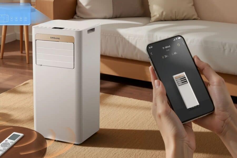 Dreame P-Wind10 hits Europe: a smart portable air conditioner with app control and two BTU options
