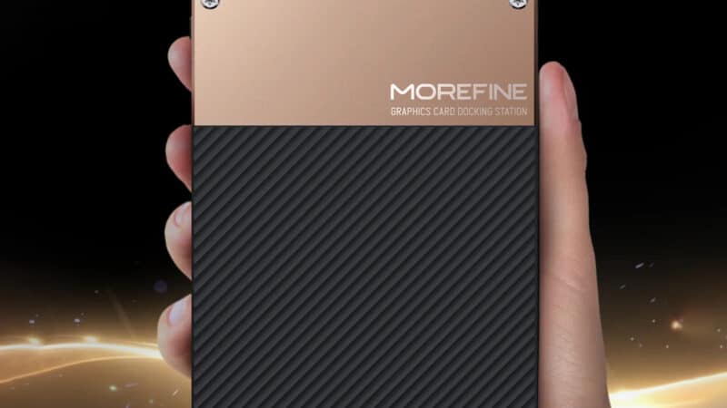 Morefine G2 eGPU pairs RTX 5060 Ti 16GB with Thunderbolt 5 and OCuLink, aiming to narrow the laptop-to-desktop gap