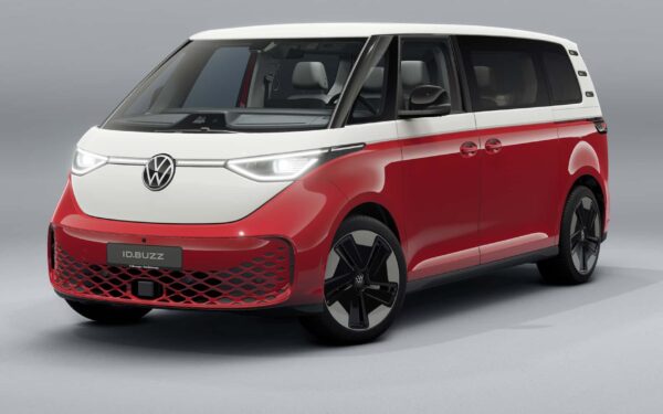 Volkswagen ID. Buzz update adds vehicle-to-load and real buttons, but the U.S. may have to wait