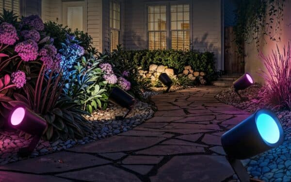 Govee Outdoor Spotlights Lite arrive with Matter: a lower-cost smart lighting option for patios and gardens