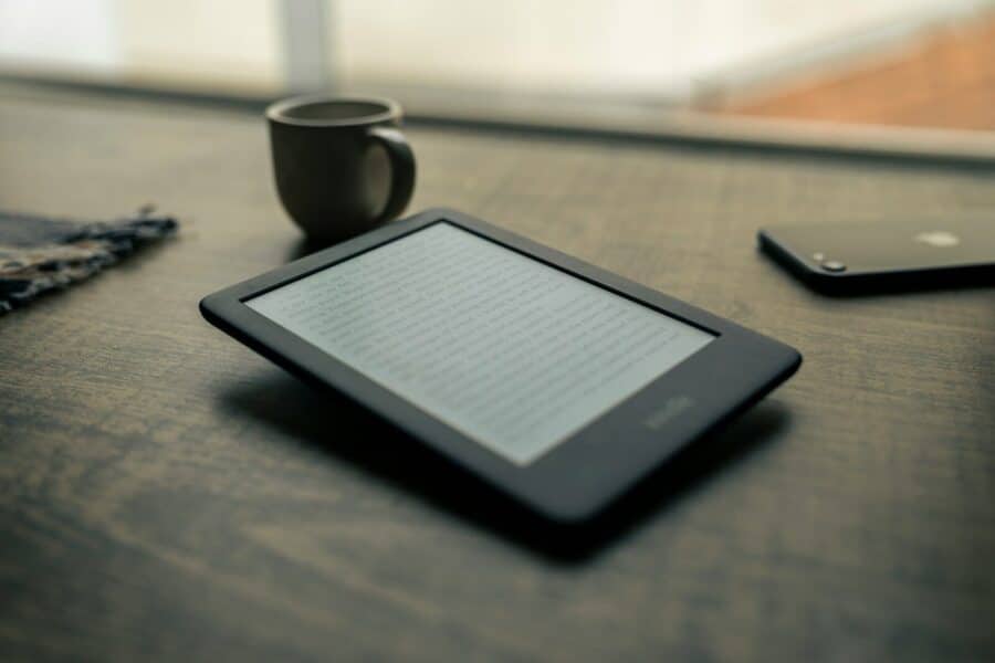 Kindle. Photo: Unsplash